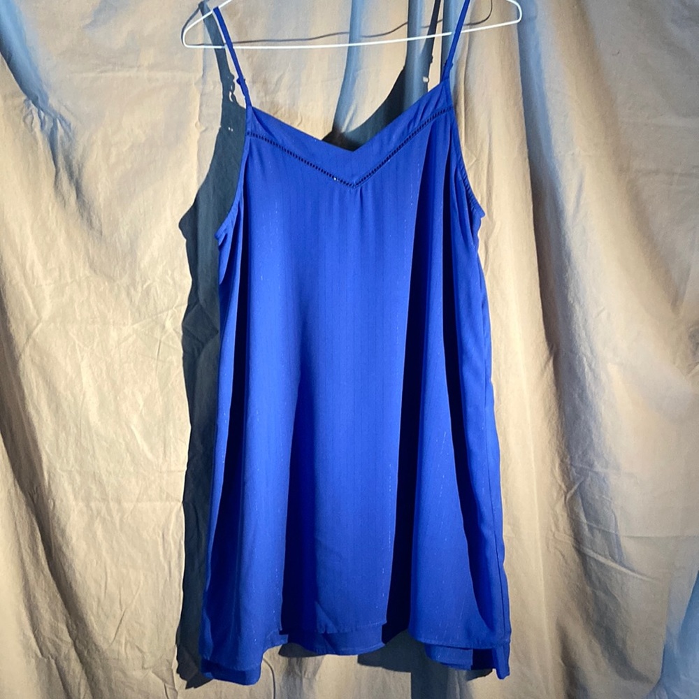 Women’s Mi ami blue mini dress, size M
